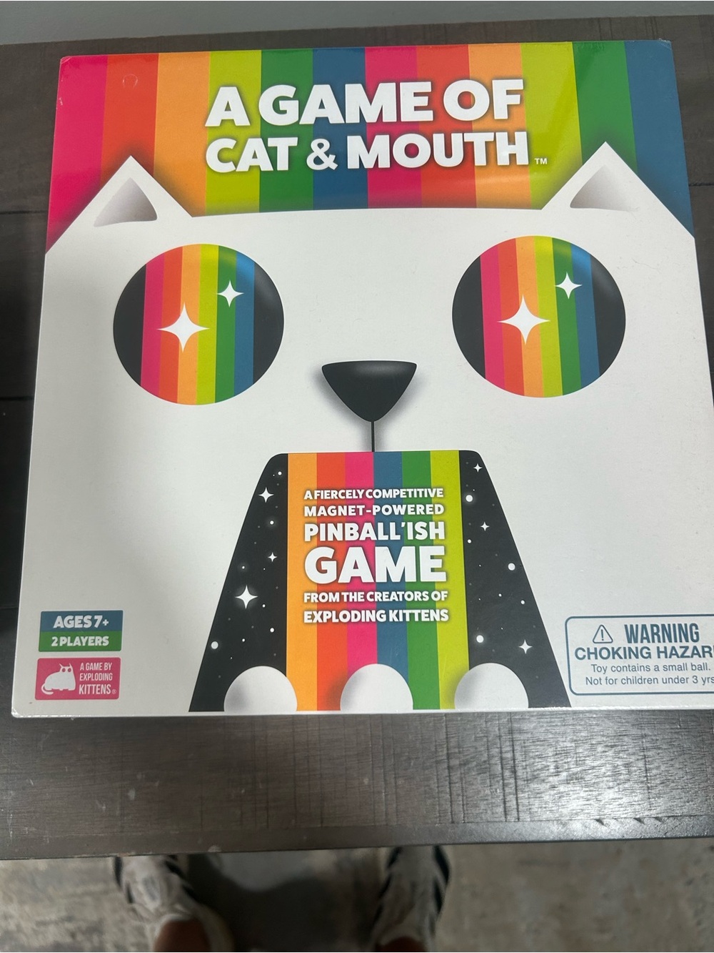 A Game of Cat & Mouth Rainbow Boxed Game